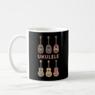 Hawaiian Ukulele Types of Musical Instruments Coffee Mug