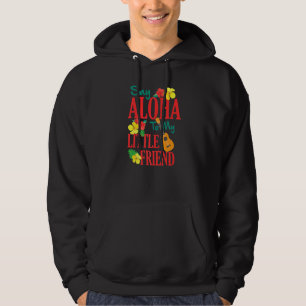 Hawaiian Ukulele Uke Say Aloha To My Little Friend Hoodie