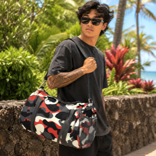 Hawaiian Ulua patio trevally camo Duffle Bag