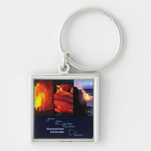 Hawaiian Volcano Key Ring
