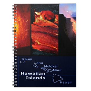 Hawaiian volcano notebook