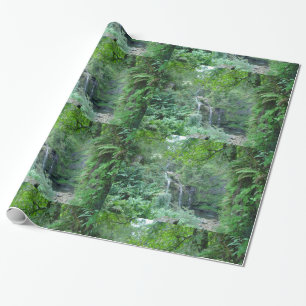 Hawaiian Waterfall Wrapping Paper