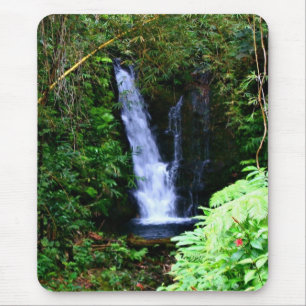 Hawaiian Waterfalls Mousepad