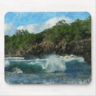 Hawaiian Waters Mouse Pad