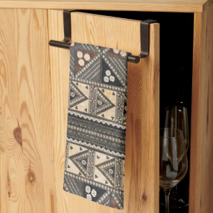 Hawaiian Wedding Tapa Cloth KitchenTowel