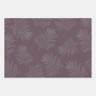 Hawaiian Wrapping Paper Set - 3 Sheets