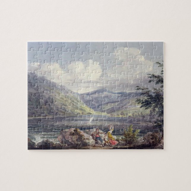 Haweswater, Westmoreland, c.1795 (w/c over graphit Jigsaw Puzzle (Horizontal)