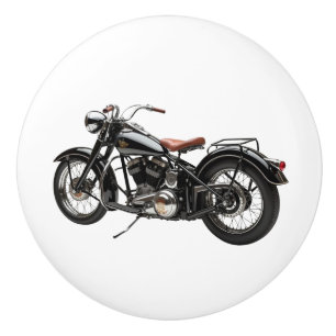 Hawg Heritage V-Twin Panhead Era Ceramic Knob