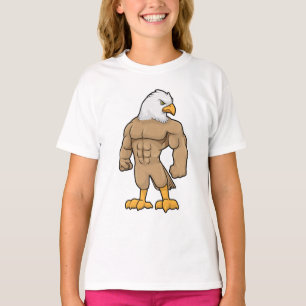 Hawk as Bodybuilder with Six pack T-Shirt