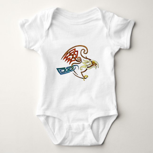 Hawk Baby Bodysuit (Front)