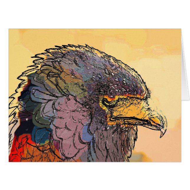 HAWK CARD (Front Horizontal)