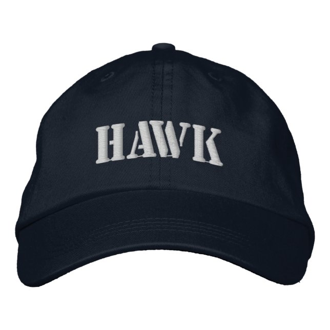 HAWK EMBROIDERED HAT (Front)