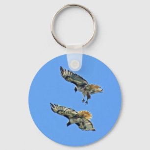 Hawk Flight Key Chain
