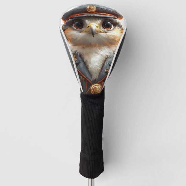 Hawk Golf Head Cover (Front)