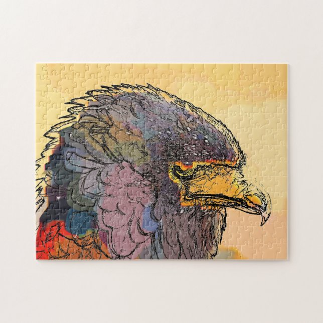 HAWK JIGSAW PUZZLE (Horizontal)