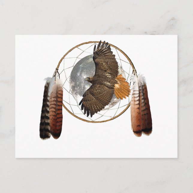 Hawk Moon Postcard (Front)