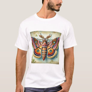 Hawk Moth 211024IREF201 - Watercolor T-Shirt