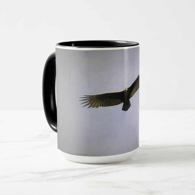 Hawk Mug (Front Left)