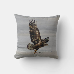 Hawk square pillow