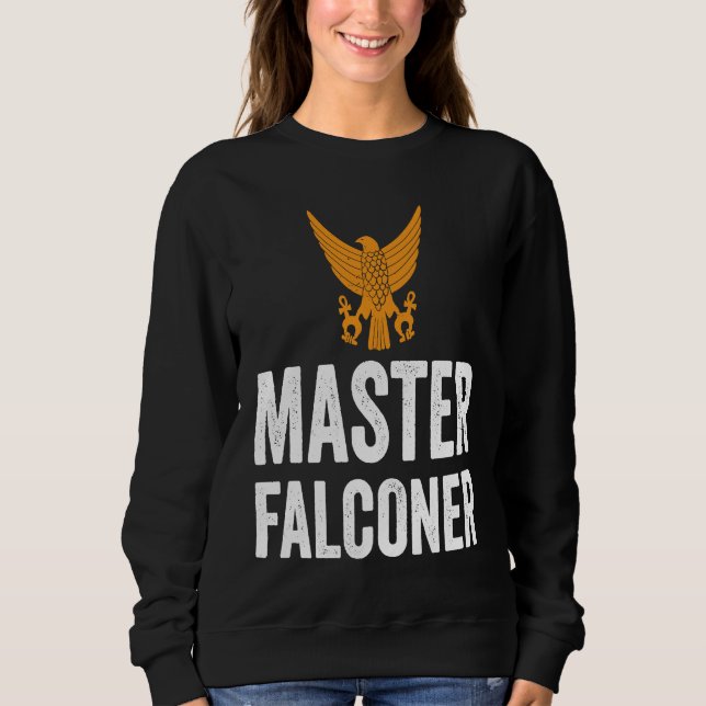 Hawker and Falconry Master Falconer Sweatshirt (Front)