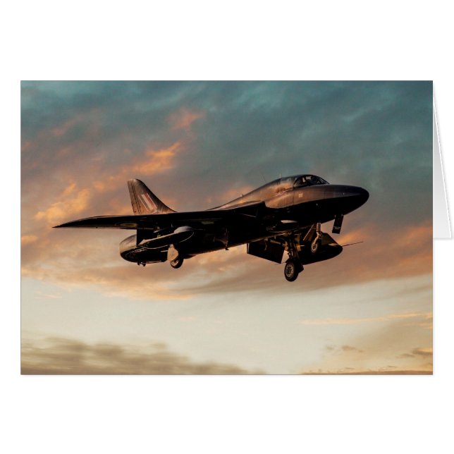 Hawker Hunter (Front Horizontal)