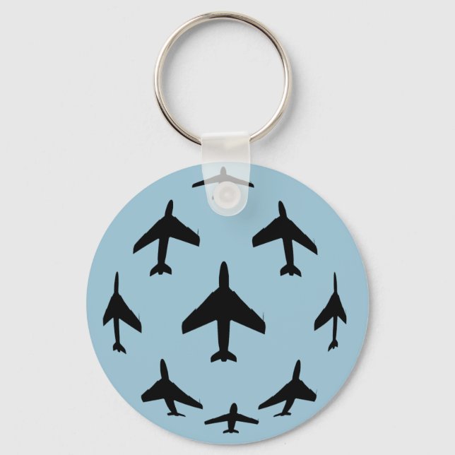 Hawker Hunter Keychain (Front)