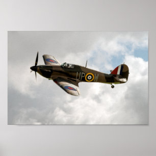 Hawker Hurricane Mk1 Poster