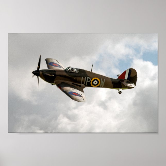 Hawker Hurricane Mk1 Poster (Front)