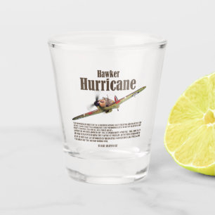 "Hawker Hurricane" Shot Glass