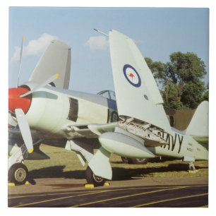 Hawker Sea Fury at CAF, Minnesota Wing, at the Ceramic Tile