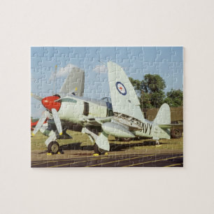 Hawker Sea Fury at CAF, Minnesota Wing, at the Jigsaw Puzzle
