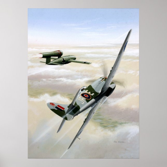HAWKER TEMPEST POSTER (Front)