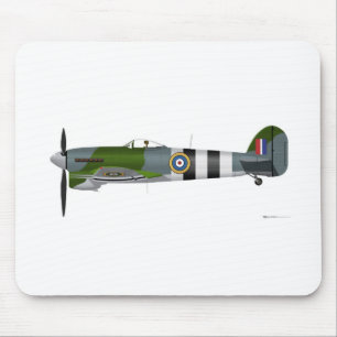 Hawker Typhoon 1-B Mouse Pad