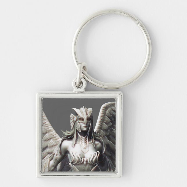Hawkgirl Alternate Key Ring (Front)