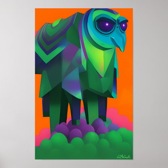 Hawkish Ken Gauge Fantasy Poster (Front)