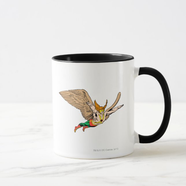 Hawkman Flies Mug (Right)