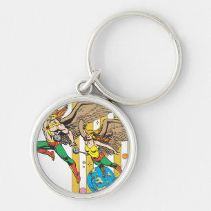 Hawkman & Hawkwoman Key Ring