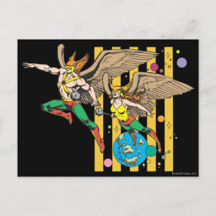 Hawkman & Hawkwoman Postcard