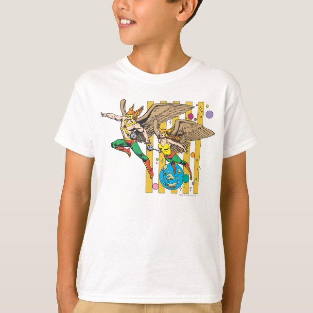 Hawkman & Hawkwoman T-Shirt (Front)