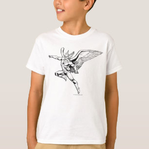 Hawkman Soaring Outline T-Shirt
