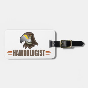 HAWKS - Birds, School Sports Team Mascot Luggage Tag