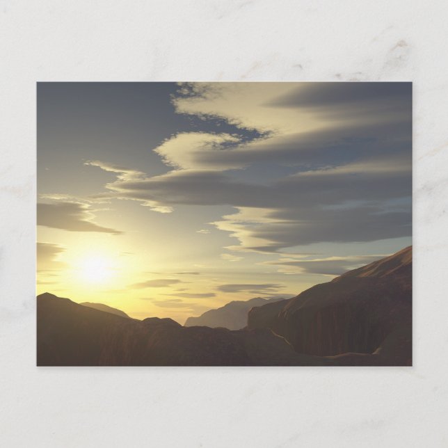 hawk's eye view postcard (Front)