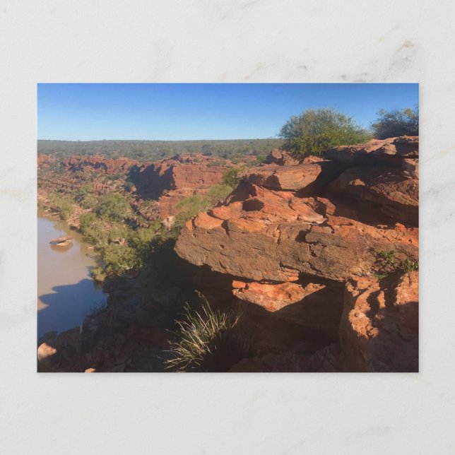 Hawks Head, Kalbarri, Western Australia Postcard (Front)