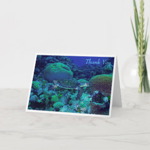 Hawksbill Sea Turtle Greeting Card