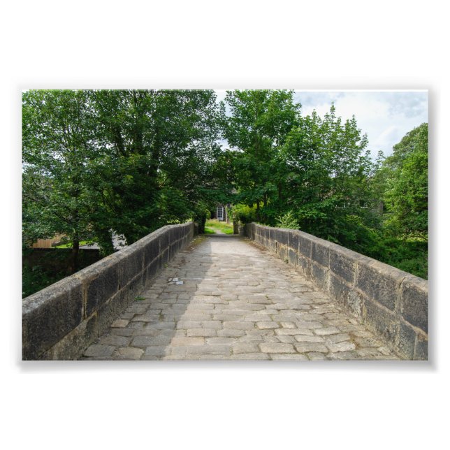 Hawksclough Bridge, Mytholmroyd Photo Print (Front)