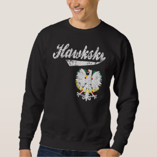 Hawkski Chicago Polish Fan Sweatshirt