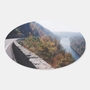 Hawksnest Oval Sticker