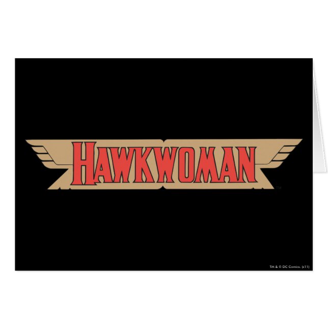 Hawkwoman Logo (Front Horizontal)