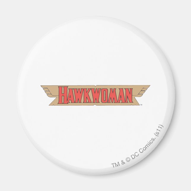Hawkwoman Logo Magnet (Front)