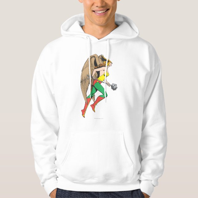 Hawkwoman Profile Hoodie (Front)